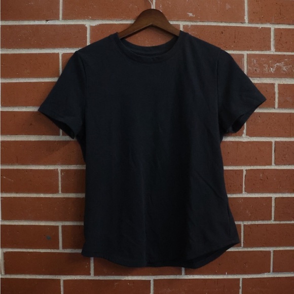 BYLT Basics Drop-Cut T-Shirt Men’s Small S Black Premium Stretch Tee - Picture 1 of 2